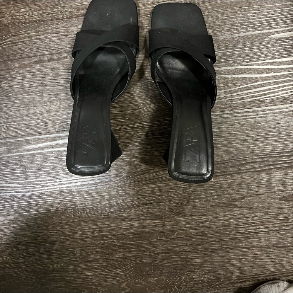 Zara Mule with block heel